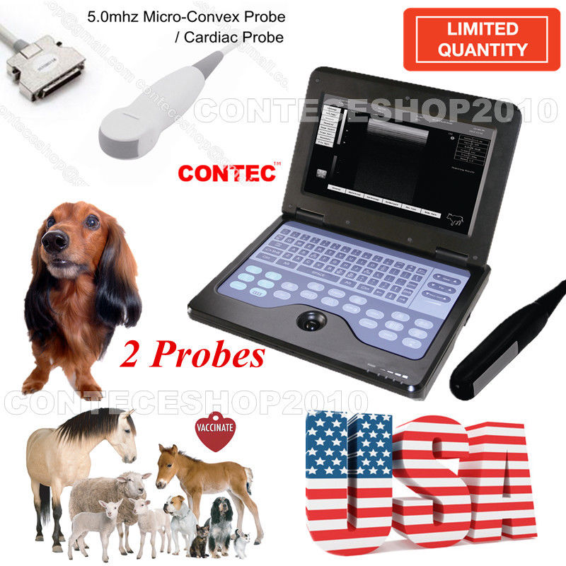 Portable Laptop Machine Digital Ultrasound Scanner, probe, human/vet, USA Fedex DIAGNOSTIC ULTRASOUND MACHINES FOR SALE