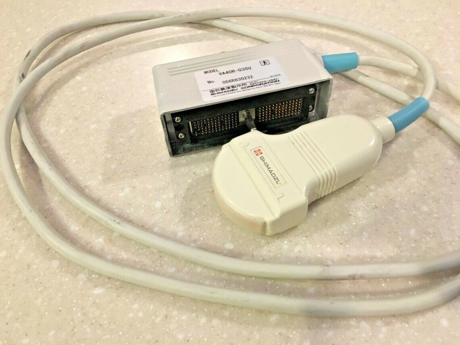 Shimadzu VA40R-035U convex 3.5 mhz ultrasound probe DIAGNOSTIC ULTRASOUND MACHINES FOR SALE