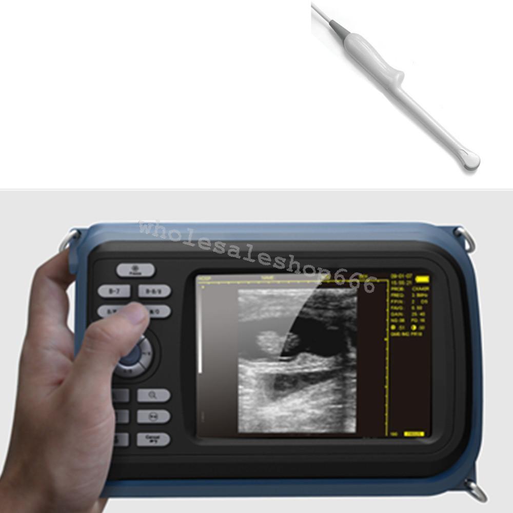 Portable Handheld Full Digital Ultrasound Scanner  +Transvaginal Probe Human Use DIAGNOSTIC ULTRASOUND MACHINES FOR SALE