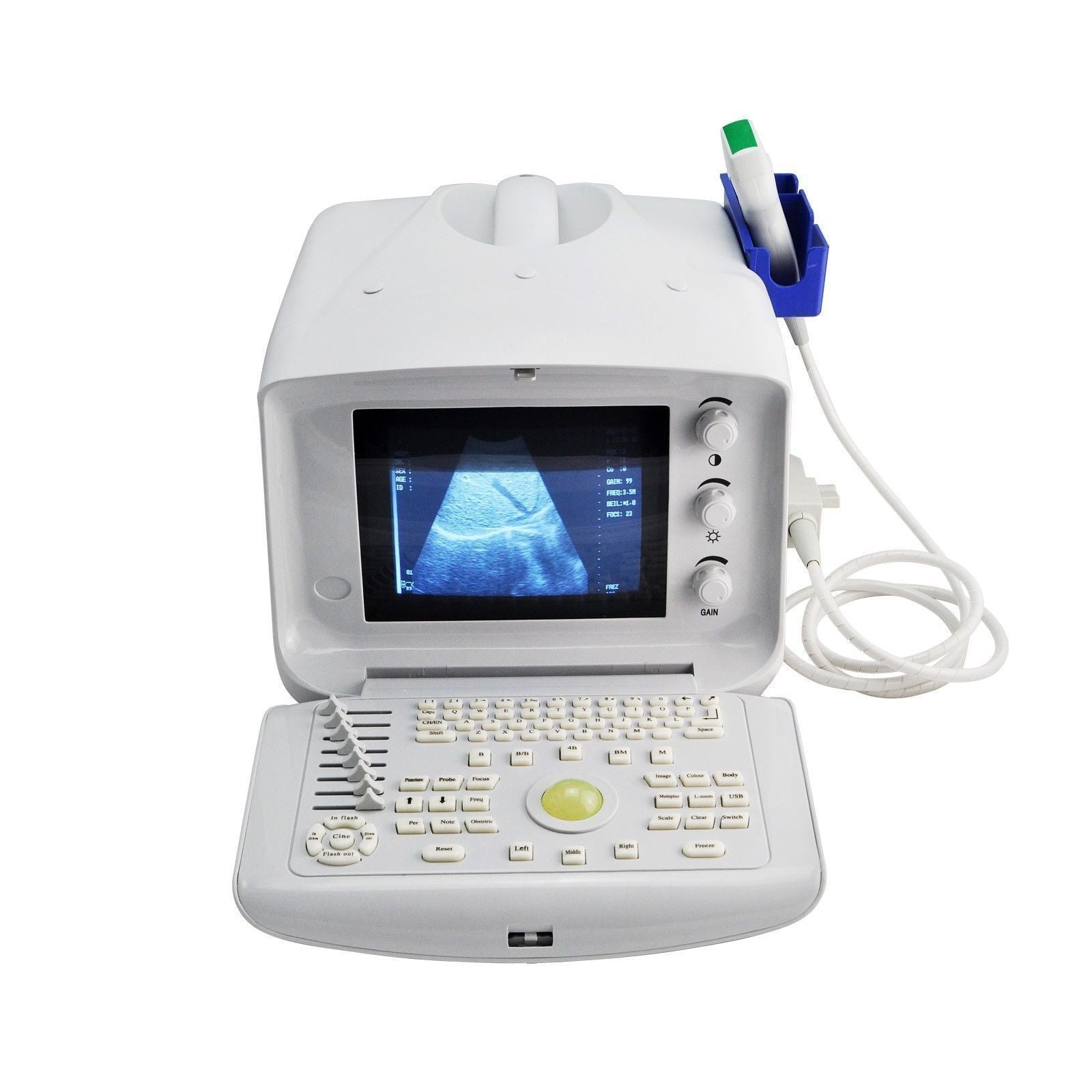 Digital Portable Machine Ultrasound Scanner 7.5Mhz Linear probe USB port 3D Sale DIAGNOSTIC ULTRASOUND MACHINES FOR SALE