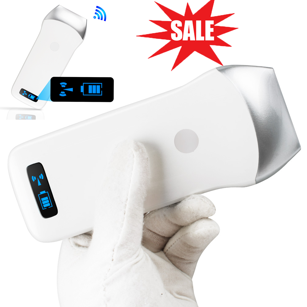 Portable 7.5Mhz Wireless WIFI Ultrasound Scanner Linear Array Probe 16 Channel DIAGNOSTIC ULTRASOUND MACHINES FOR SALE