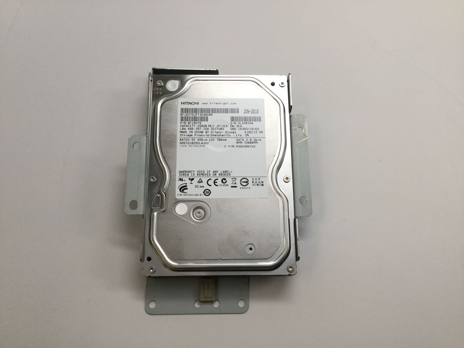 GE 5400521 Logiq P5 Ultrasound Hitachi 250GB Hard Drive with OS BT09 DIAGNOSTIC ULTRASOUND MACHINES FOR SALE