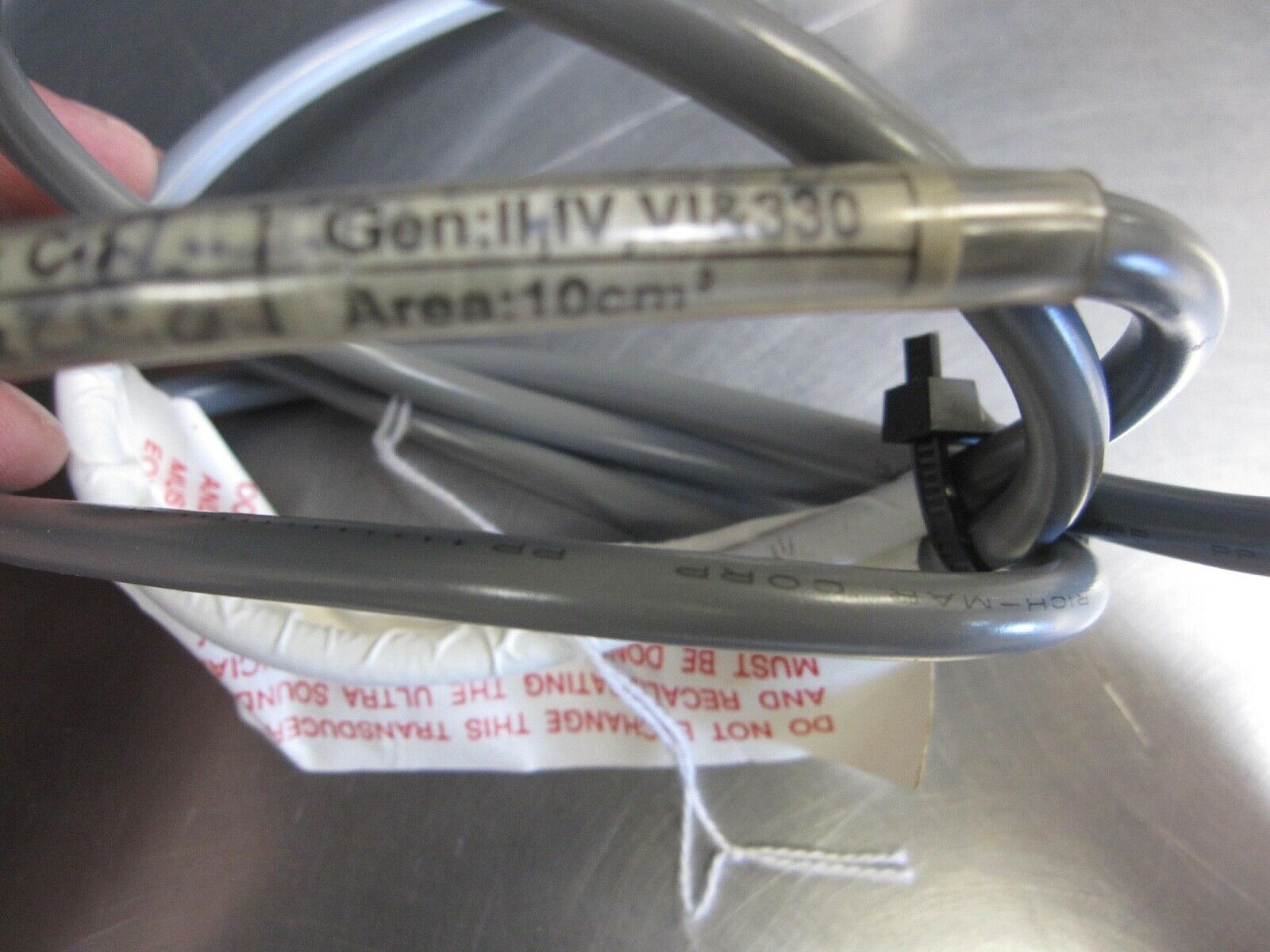 RICHMAR Transducer Probe Ultrasound Therapy C-1 DIAGNOSTIC ULTRASOUND MACHINES FOR SALE