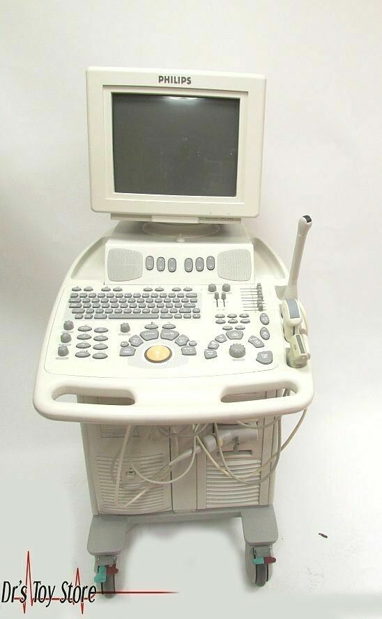 Philips EnVisor CHD Ultrasound System With Transducers DIAGNOSTIC ULTRASOUND MACHINES FOR SALE