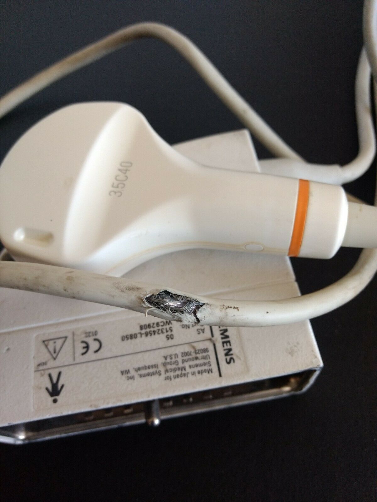 Siemens 3.5C40 Ultrasound transducer probe DIAGNOSTIC ULTRASOUND MACHINES FOR SALE