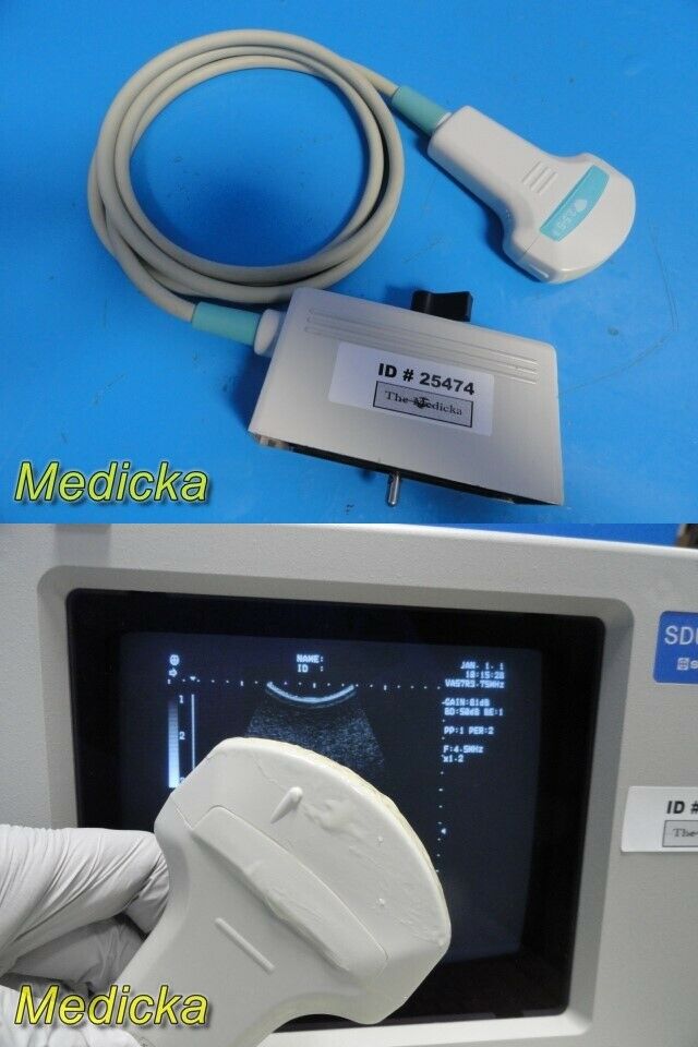 Shimadzu VA57R-0375U Convex Array Ultrasound Transducer Probe *TESTED* ~ 25474 DIAGNOSTIC ULTRASOUND MACHINES FOR SALE