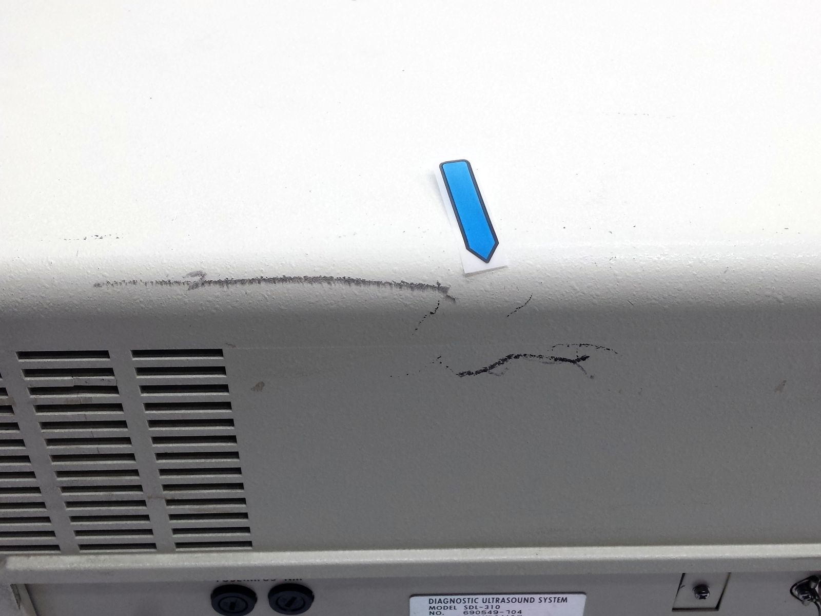 SHIMADZU SHIMASONIC SDL-310 OB/GYN ULTRASOUND DIAGNOSTIC IMAGING PATIENT MONTIOR DIAGNOSTIC ULTRASOUND MACHINES FOR SALE